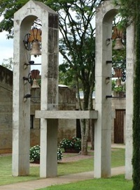 Mosteiro de São Bento em Vinhedo, interiro de SP