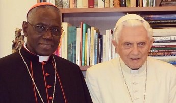 Cardeal Sarah e Bento XVI